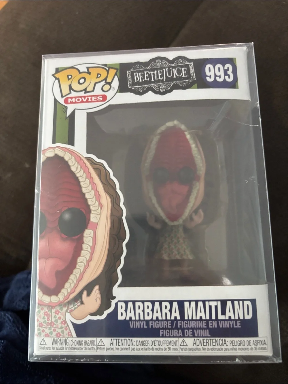 NIP 993 Funko Barbara Maitland Vinyl Figure - Pink, Brown, Cream BEETLEJUICE